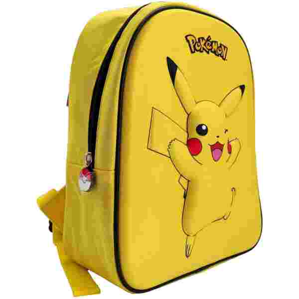 POKEMON - PIKACHU - JUNIOR nahrbtnik EVA 3D 32 cm - rumene barve - Image 2