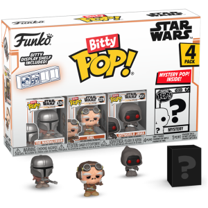 FUNKO BITTY POP: MANDALORIAN 4PK - MANDALORIAN