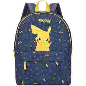 POKEMON - PIKACHU - JUNIOR nahrbtnik 43CM modre barve