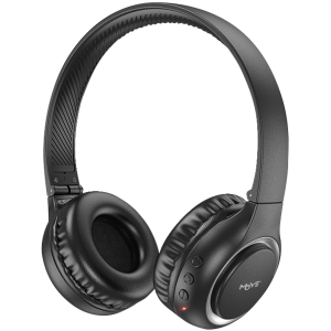 MOYE ENYO FOLDABLE BT brezžične slušalke - črne barve