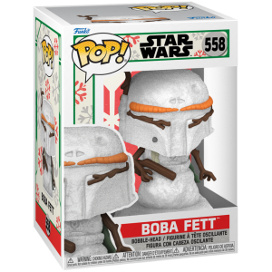 FUNKO POP: STAR WARS - HOLIDAY - BOBA FETT(SNWMN)