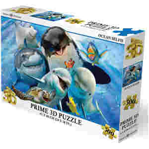 Sestavljanka 3D - Ocean 500 kos 61x46cm Selfie