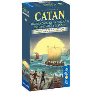Catan 2025 - dodatek za 5/6 igralca Raziskovalci in gusarji