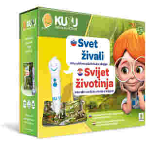 Interaktivno pisalo Kuku s knjigo - Svet živali