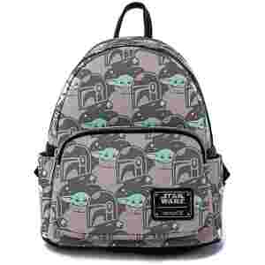LOUNGEFLY STARWARS THE CHILD AOP MINI NAHRBTNIK