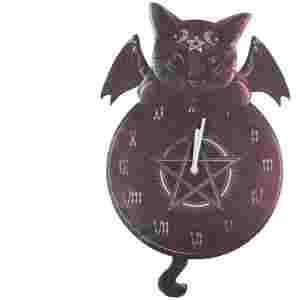 NEMESIS NOW MALPUSS TICKIN CLOCK MDF stenska ura