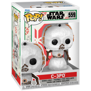 FUNKO POP: STAR WARS - HOLIDAY - C-3PO (SNWMN)