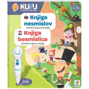 Interaktivna knjiga Kuku - Knjiga nesmislov (brez pisala)