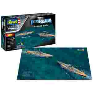 First Diorama Set - Bismarck Battle - 150