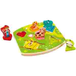 Hape Puzzle z zvokom - na kmetiji (Z)