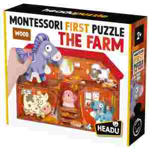 Headu Montessori Moja prva sestavljanka Kmetija (Z)