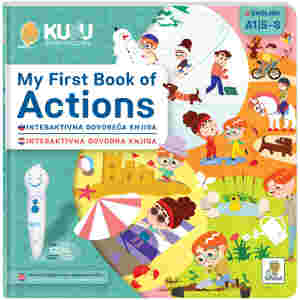 Interaktivna knjiga Kuku - My First Book of Actions (brez pi